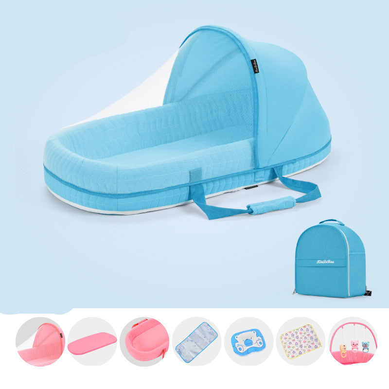 Foldable infant bed