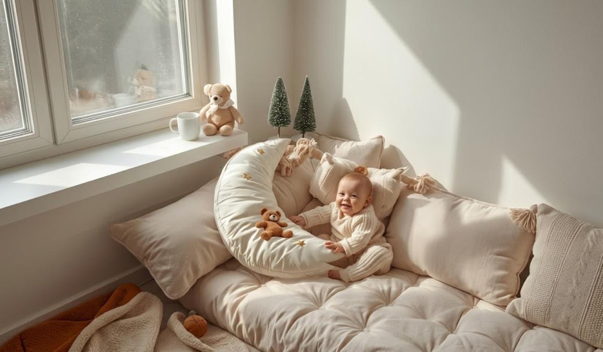 Crescent Moon Pillow