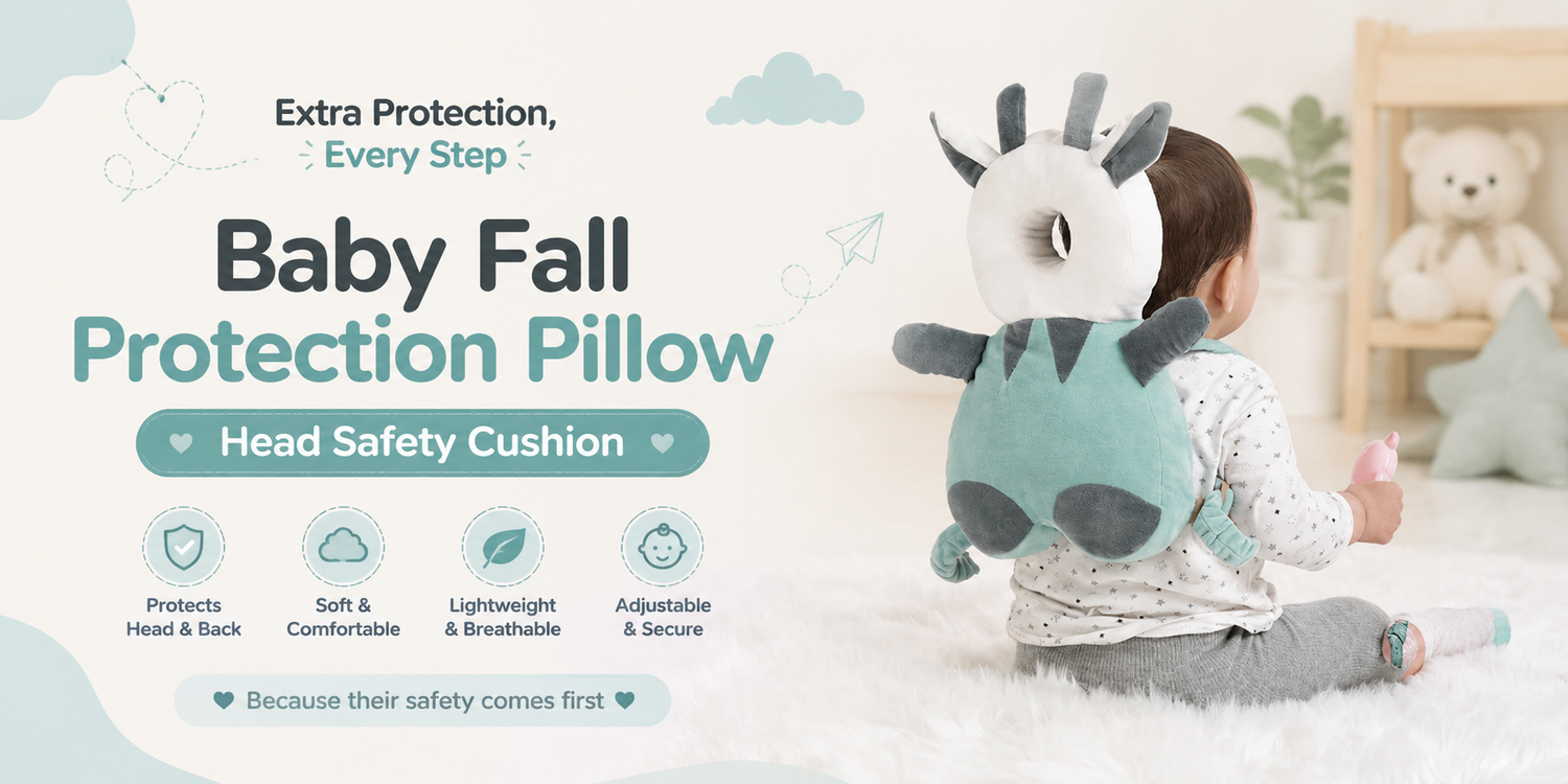 Why Every Parent Needs a Baby Fall Protection Pillow for Head Safety