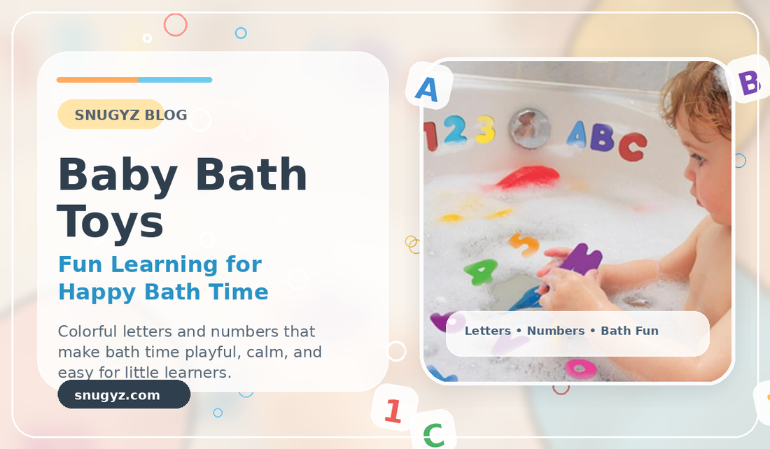 Baby Bath Toys | Fun Learning for Happy Bath Time