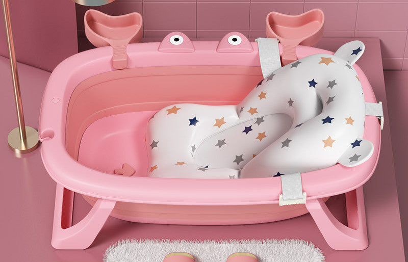Crab-shaped newborn bath tub
