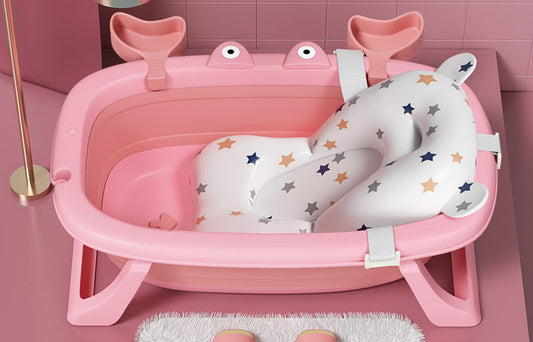 Crab-shaped newborn bath tub
