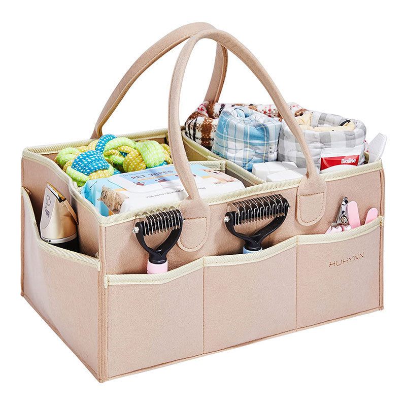 Diaper Caddy Organizer - Portable Diaper Changing Caddy