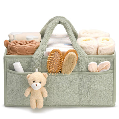 Diaper Caddy Organizer | Portable Nursery Storage