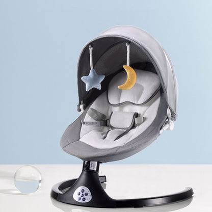 Electric Baby Swing For Infants - Portable Bluetooth Baby Rocker