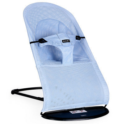 Blue Baby Foldable Baby Bouncer