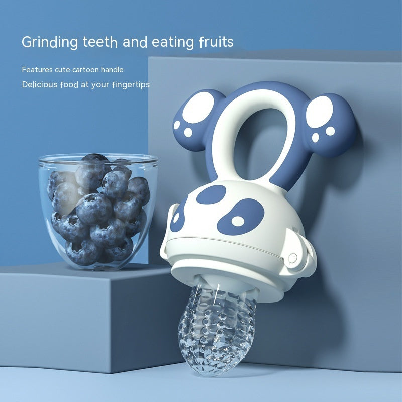 Silicone baby fruit feeder teether