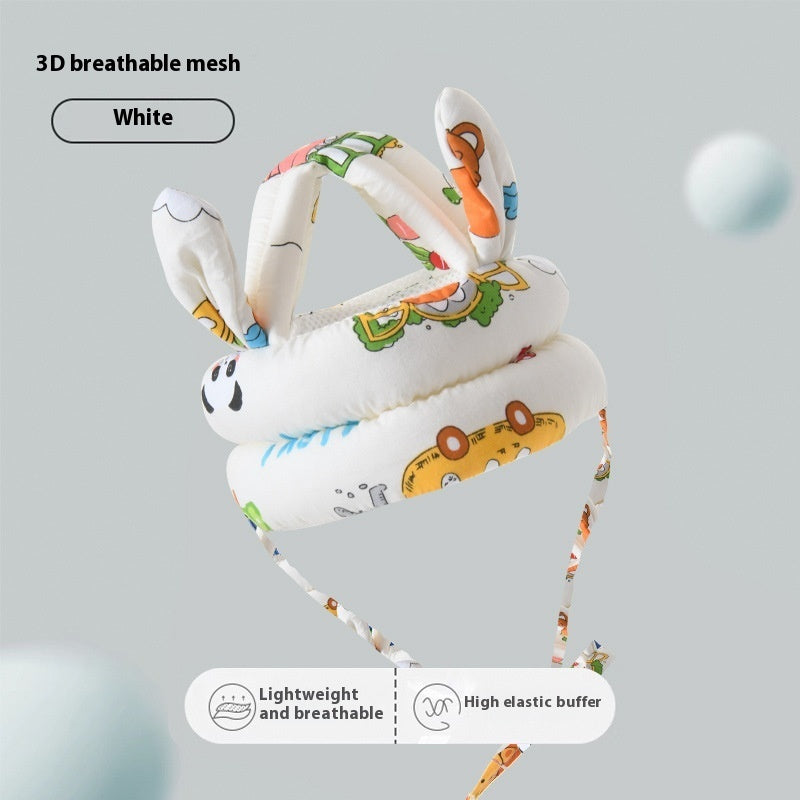 Baby toy with rabbit ears and colorful 