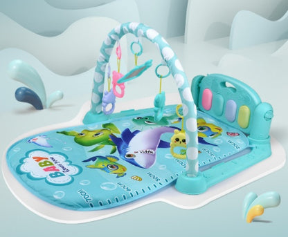 Baby Play Mat with Kick Piano - Baby Gym Play Mat Musical