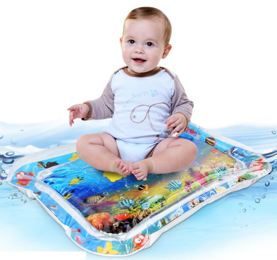Baby Water Play Mat in use