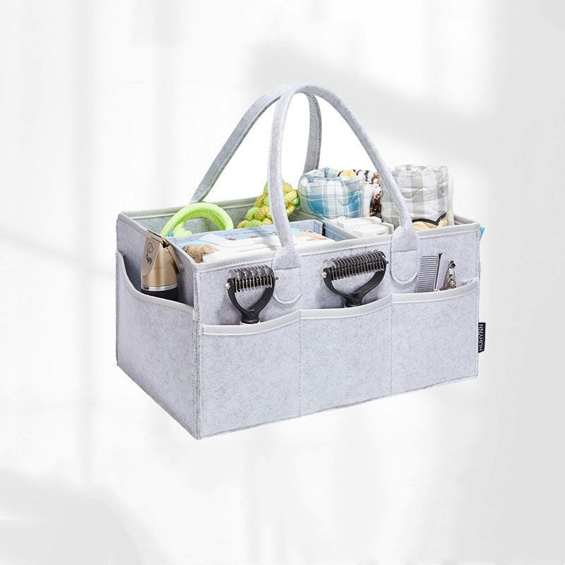 Diaper Caddy Organizer - Portable Diaper Changing Caddy