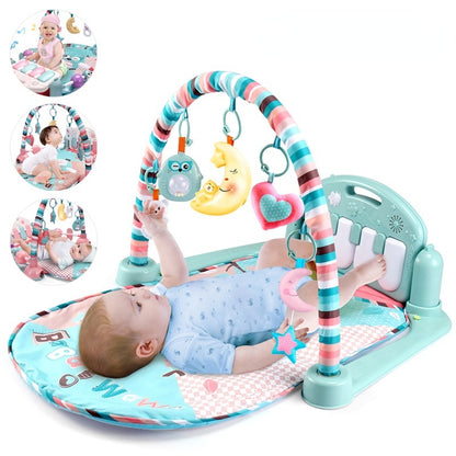 Baby Play Mat with Kick Piano - Baby Gym Play Mat Musical