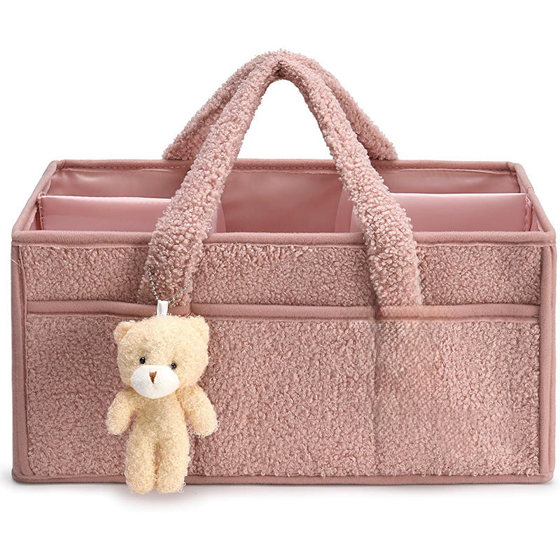 Diaper Caddy Organizer | Portable Nursery Storage
