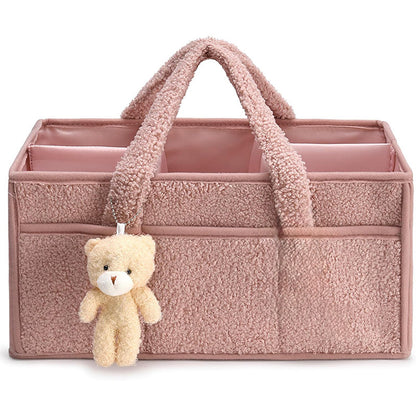 Diaper Caddy Organizer | Portable Nursery Storage