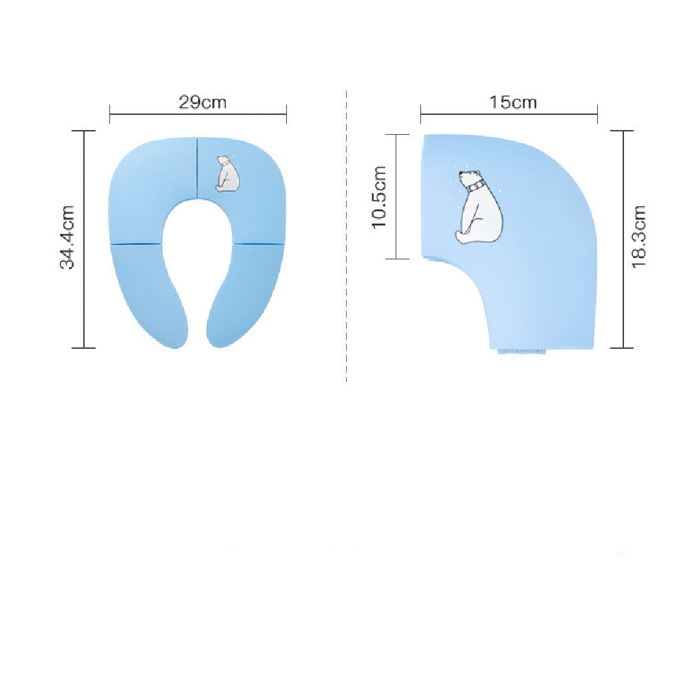 Folding Potty Seat - Travel Potty Toilet Seat