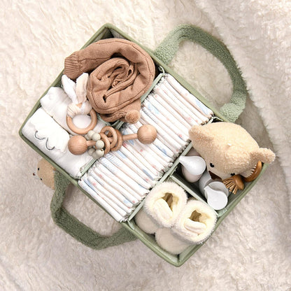 Diaper Caddy Organizer | Portable Nursery Storage
