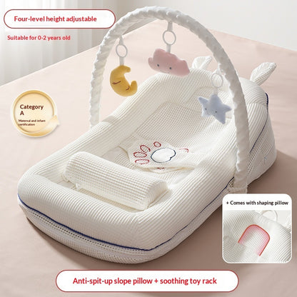 adjustable incline pillow and breathable mesh sides
