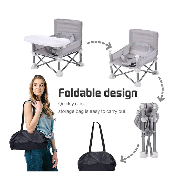  Portable high chair foldable design with carry bag