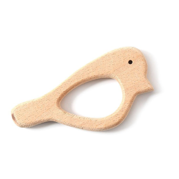 Wooden molar stick teether available in over 30 styles